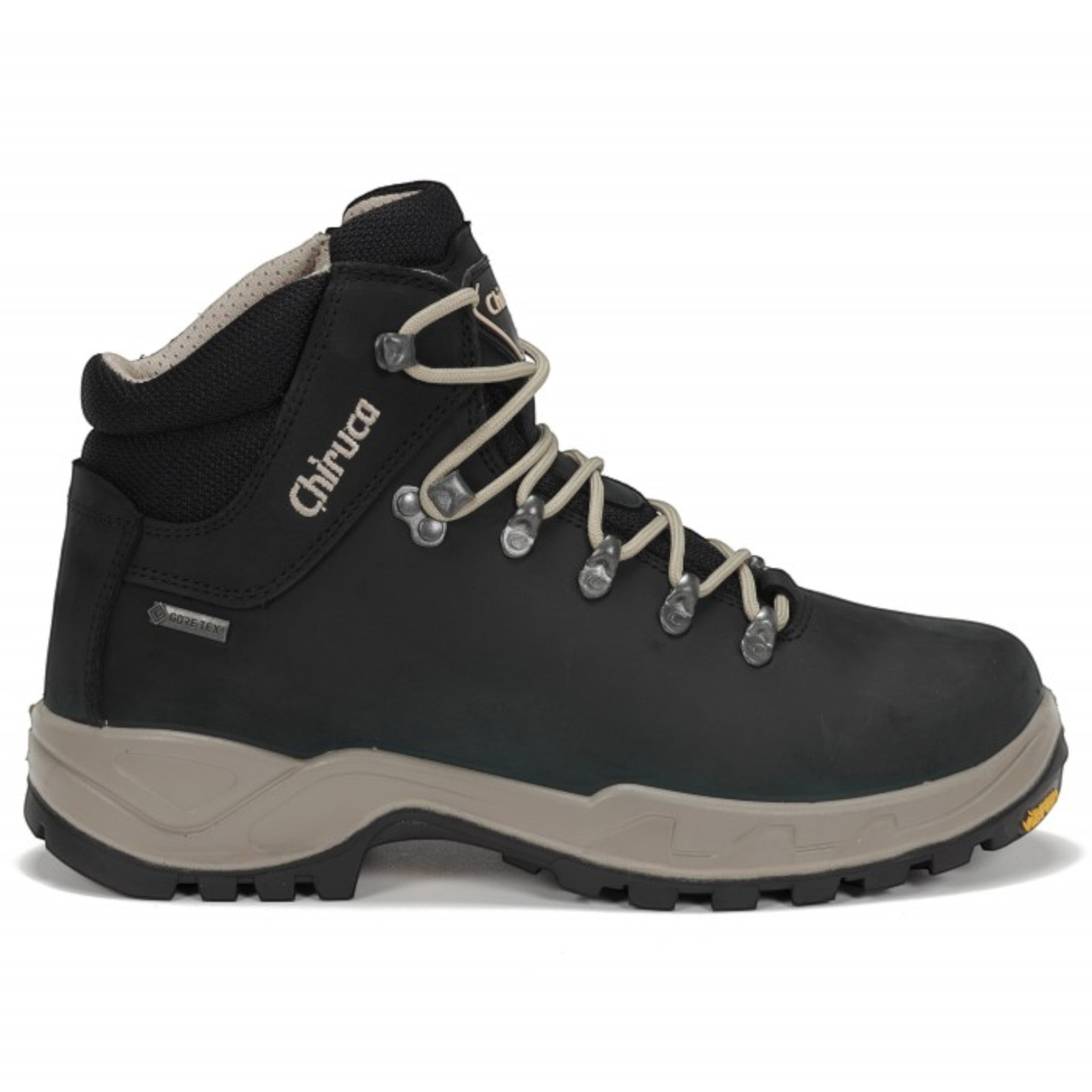 Botas de montaña y trekking Hombre Chiruca Cares 33 Gore-Tex Negro