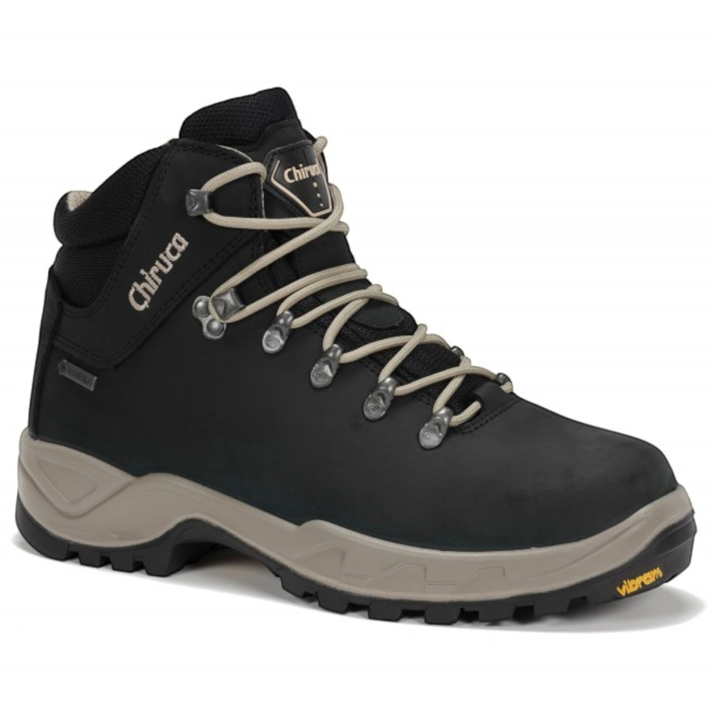 Botas de montaña y trekking Hombre Chiruca Cares 33 Gore-Tex Negro