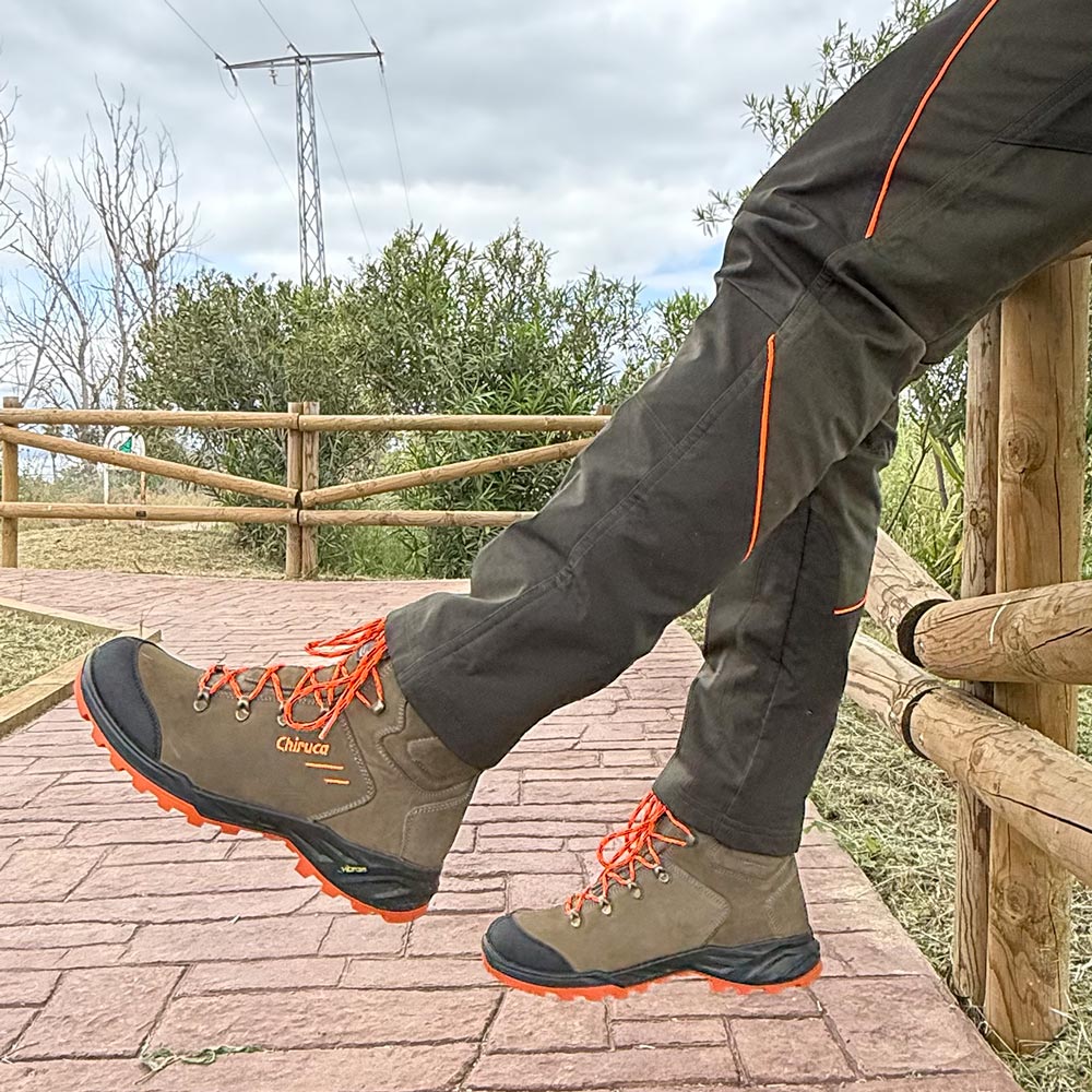 Botas de montaña y trekking Unisex Chiruca Game Force Hi Vis 38 Gore-Tex Verde - imagen 4