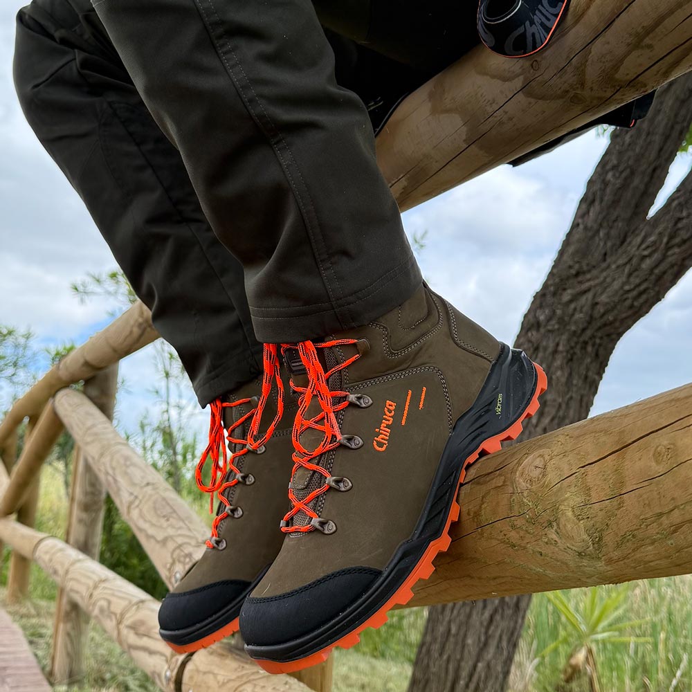 Botas de montaña y trekking Unisex Chiruca Game Force Hi Vis 38 Gore-Tex Verde - imagen 8