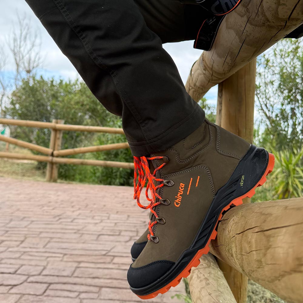Botas de montaña y trekking Unisex Chiruca Game Force Hi Vis 38 Gore-Tex Verde - imagen 6