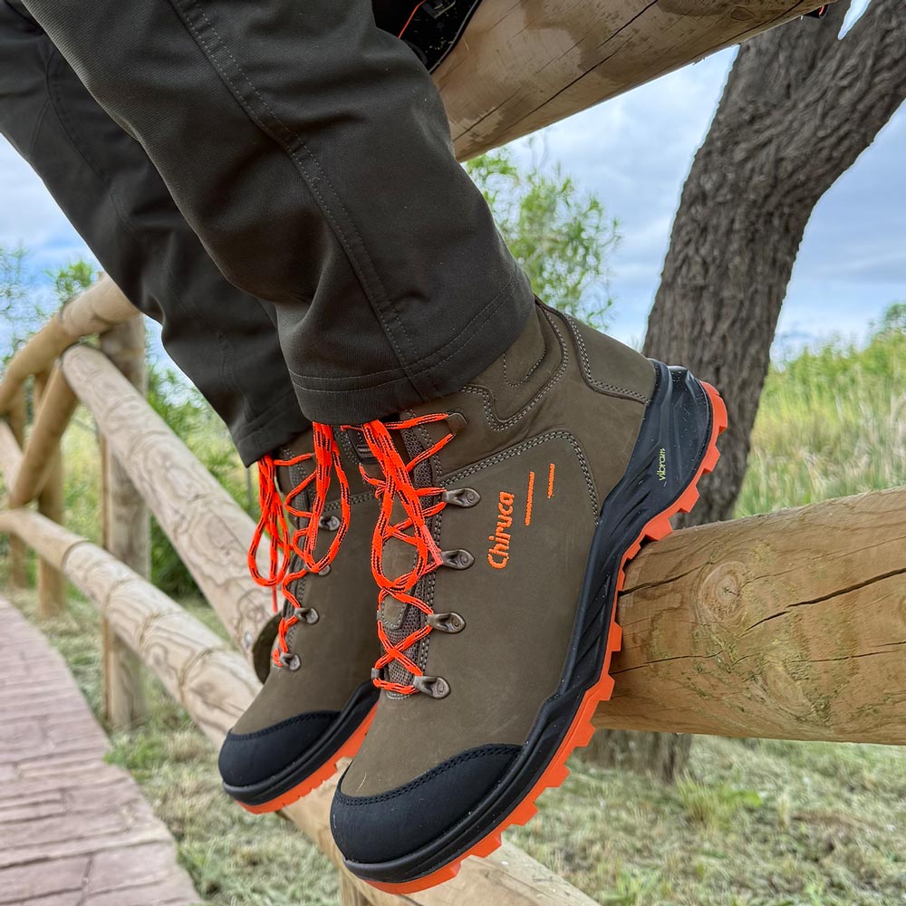 Botas de montaña y trekking Unisex Chiruca Game Force Hi Vis 38 Gore-Tex Verde - imagen 2
