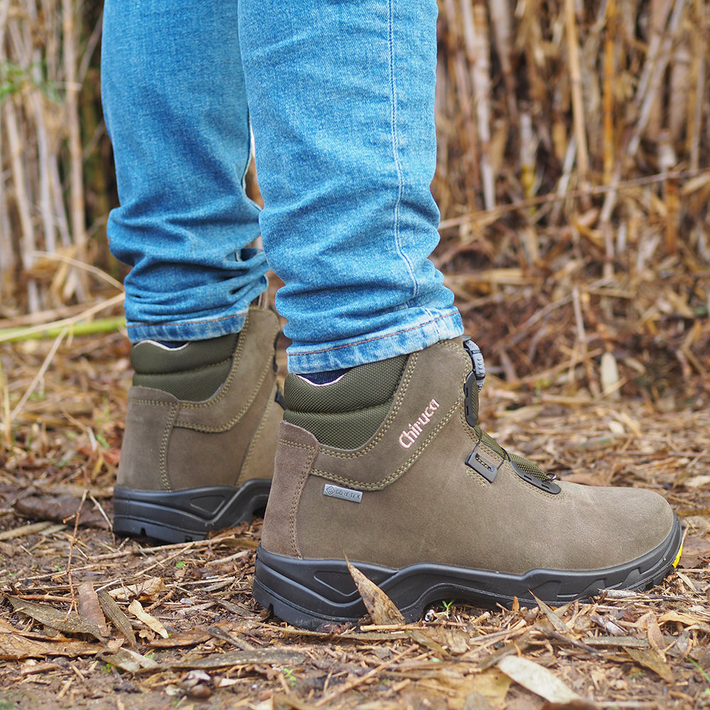 Botas de montaña y trekking Unisex Chiruca Hispania Boa 11 Gore-Tex Verde - imagen 4