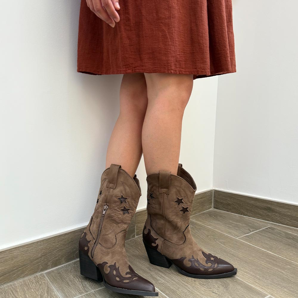 Botas Corina Cowboy M4790 Marrón - imagen 2