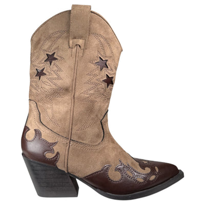 Botas Corina Cowboy M4790 Marrón