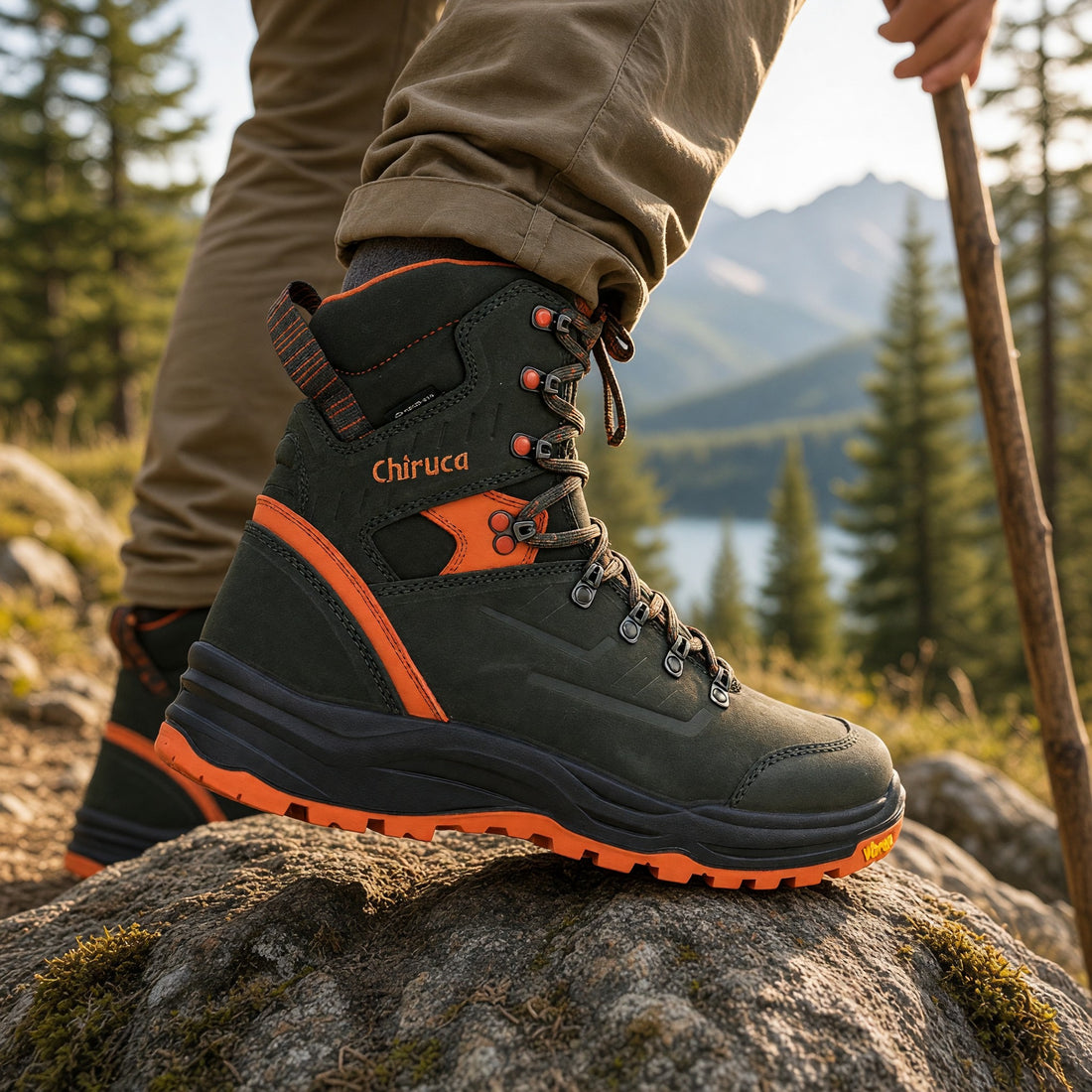Botas de montaña y caza Chiruca Cypress HI VIS 01 Gore-Tex