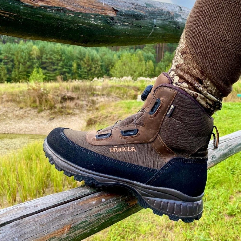 Botas de montaña y caza Härkila Atammik Gore-Tex Marrón Oscuro - imagen 2