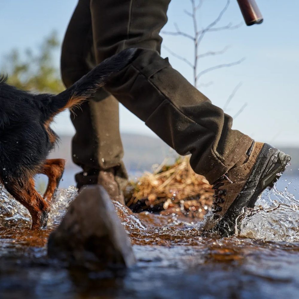 Botas de montaña y caza Härkila Saxnäs Gore-Tex Marrón - imagen 2