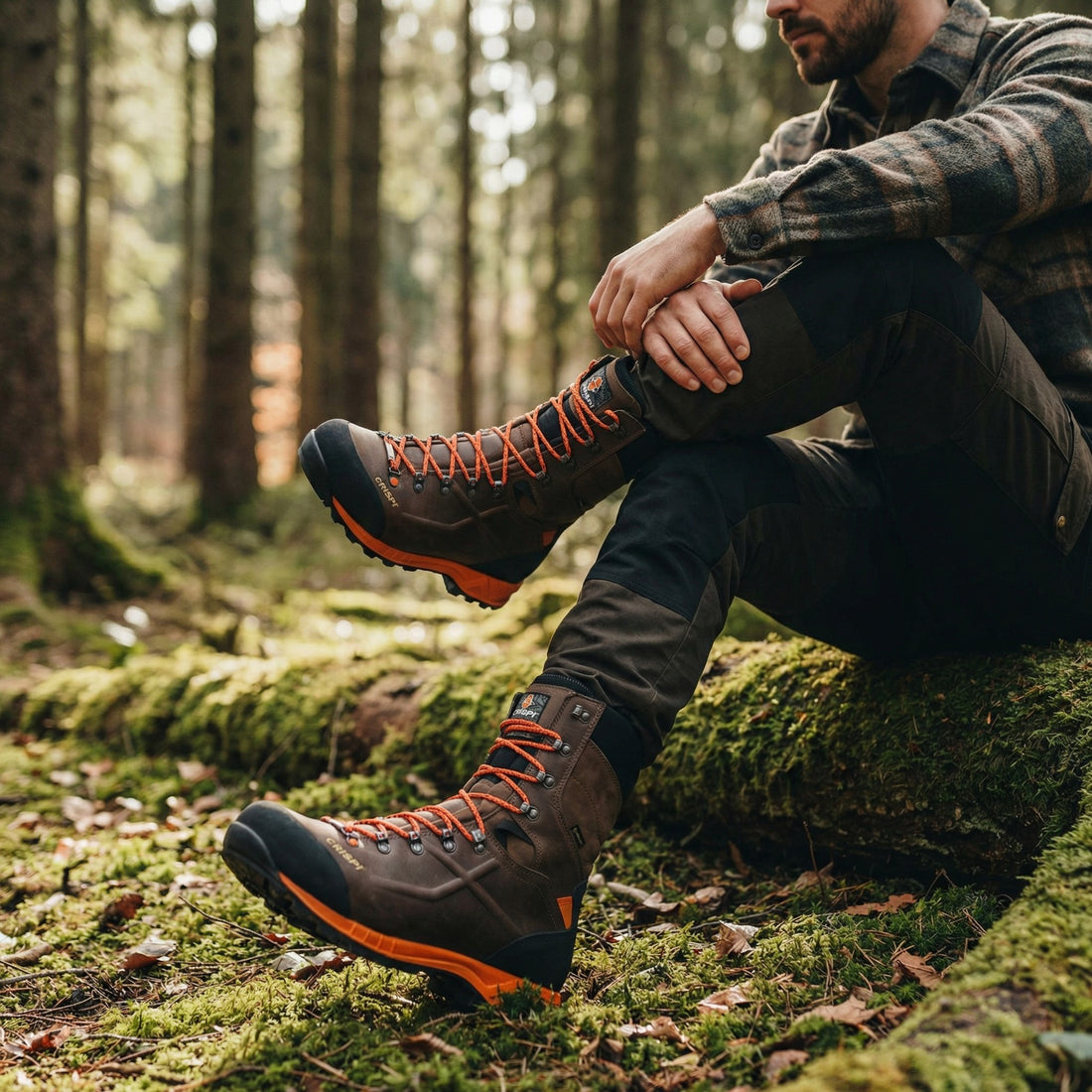 Botas de montaña y caza Unisex Crispi Titán Marrón Gore-Tex - imagen 2