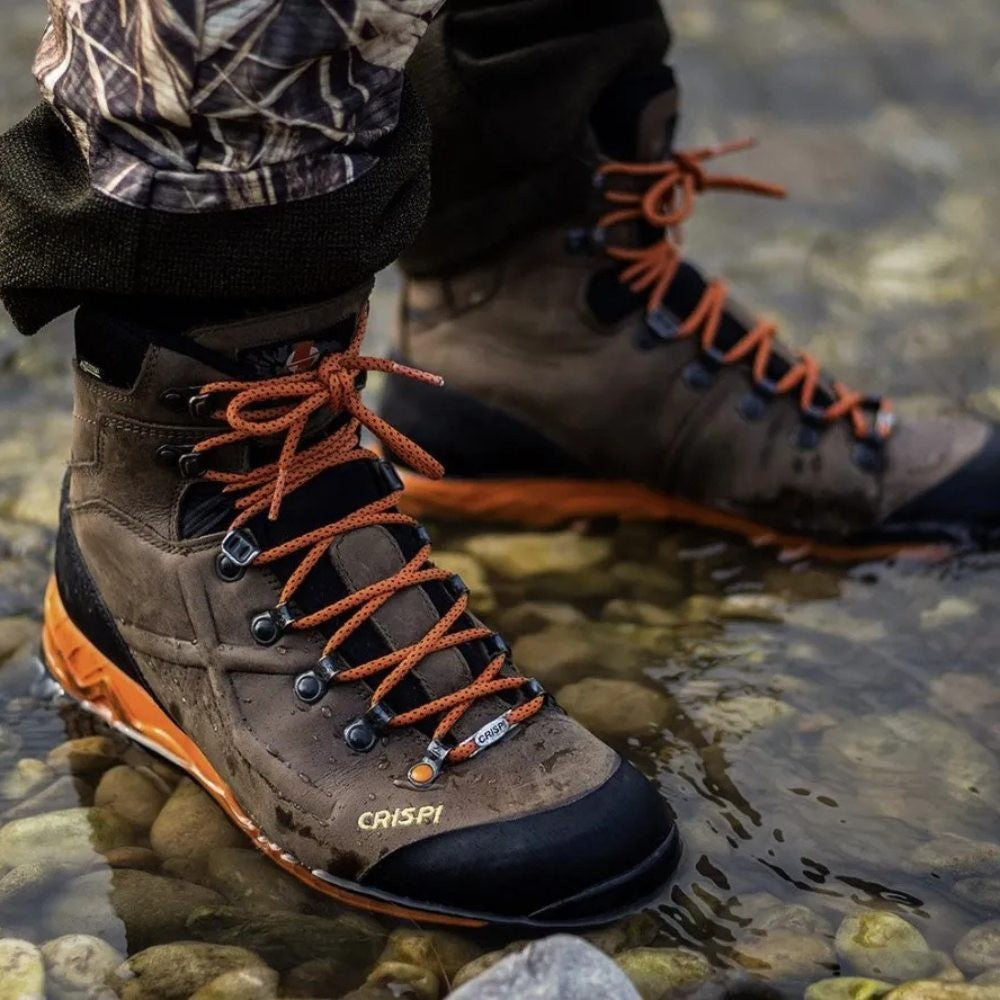 Botas de montaña y caza Unisex Crispi Valdres Marrón Gore-Tex - imagen 2