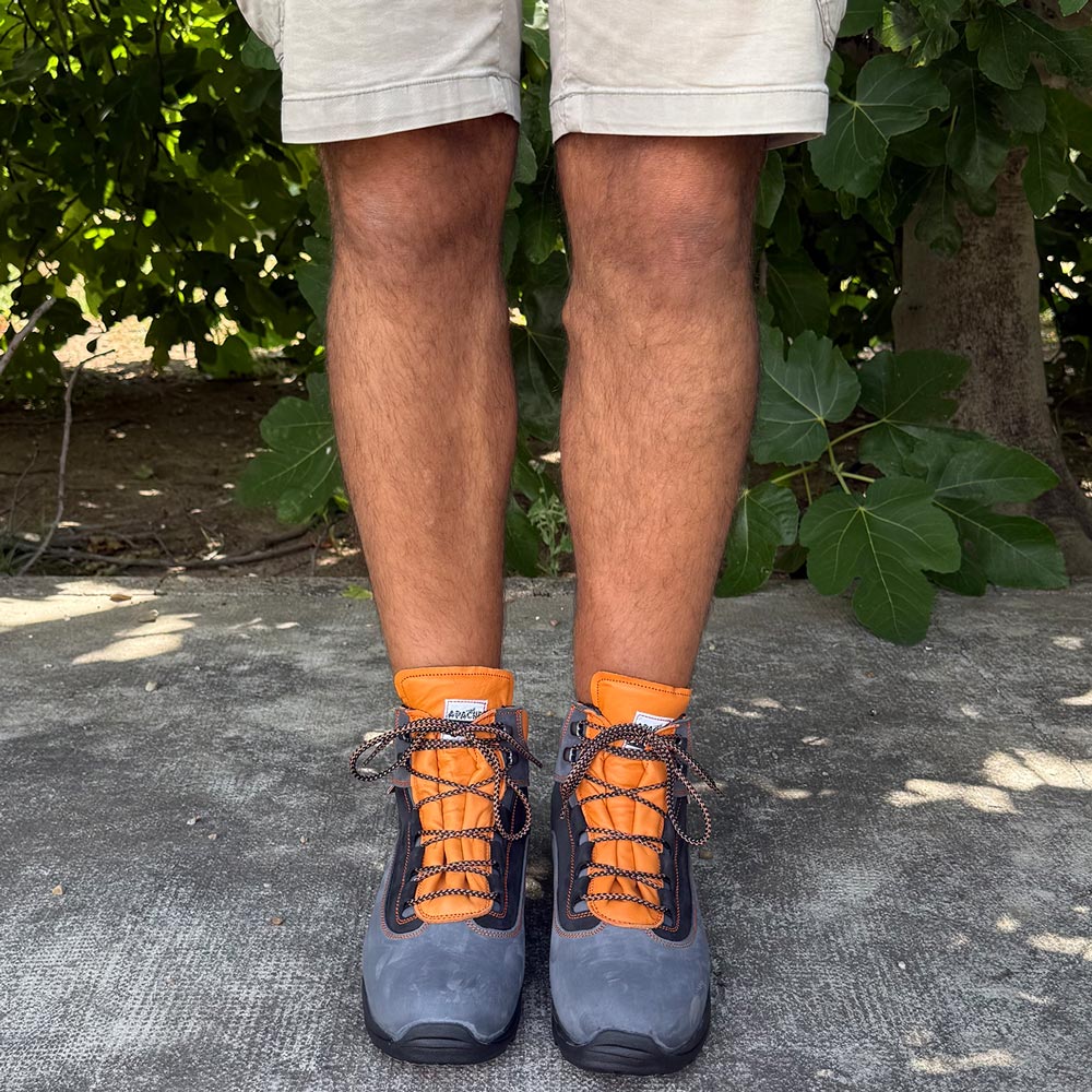 Botas de montaña y trekking Apache Impermeables Hervás Gris - imagen 6