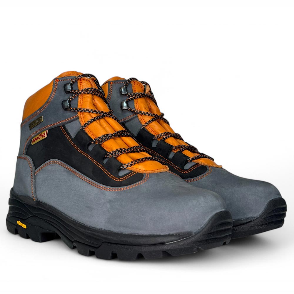Botas de montaña y trekking Apache Impermeables Hervás Gris - imagen 3