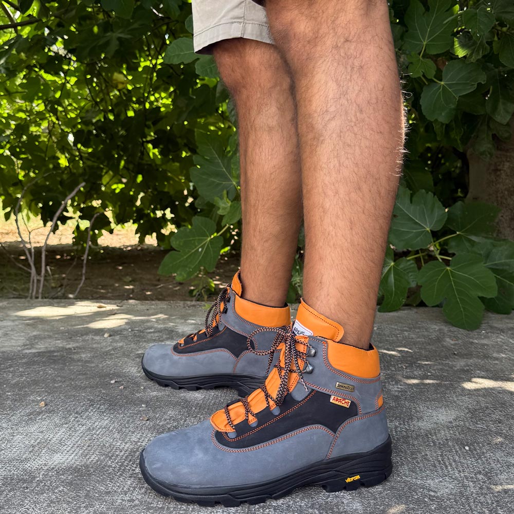 Botas de montaña y trekking Apache Impermeables Hervás Gris - imagen 4