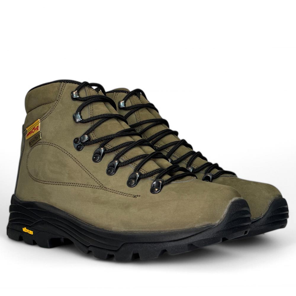 Botas de montaña y trekking Apache Impermeables Monfragüe Verde - imagen 3