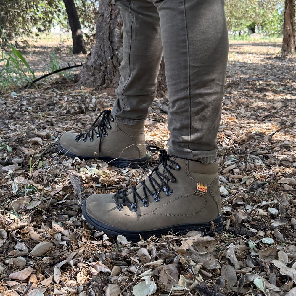 Botas de montaña y trekking Apache Impermeables Monfragüe Verde - imagen 4