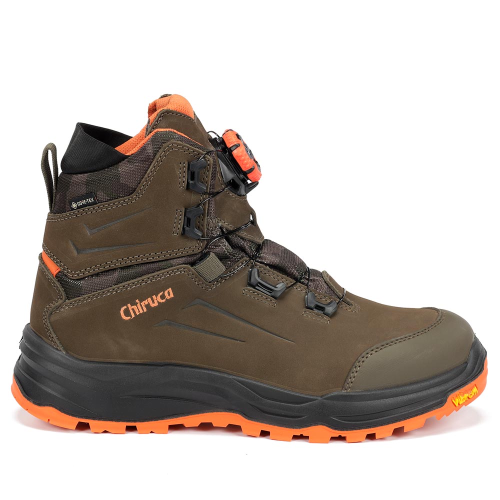 Botas de montaña y trekking Unisex Chiruca Laurus Boa Hi Vis 01 Gore-Tex Verde - imagen 1