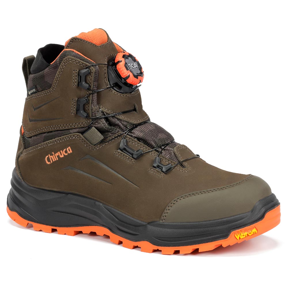 Botas de montaña y trekking Unisex Chiruca Laurus Boa Hi Vis 01 Gore-Tex Verde - imagen 2