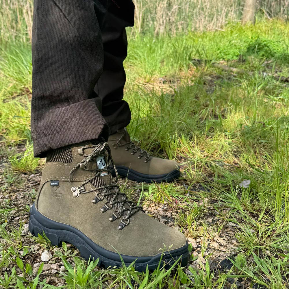 Botas de montaña y trekking Unisex La Valenciana Impermeables Guadiana Verde - imagen 2