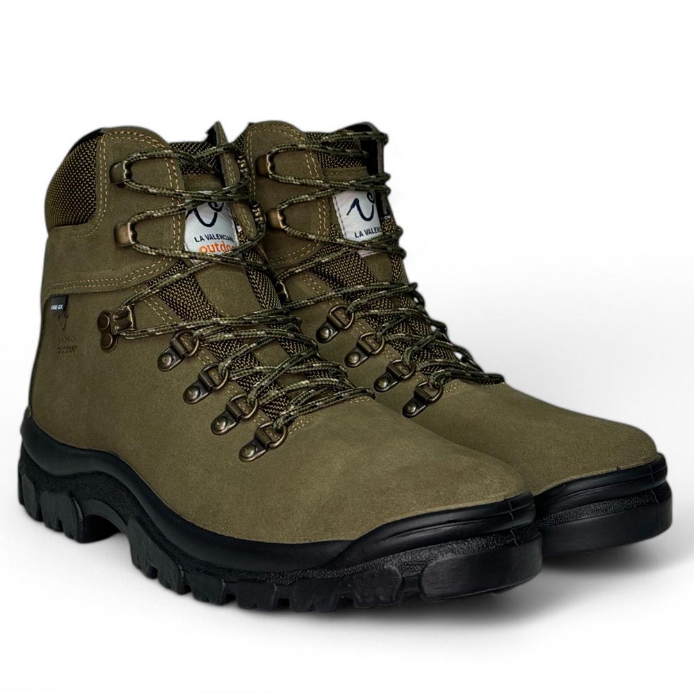 Botas de montaña y trekking Unisex La Valenciana Impermeables Guadiana Verde - imagen 3