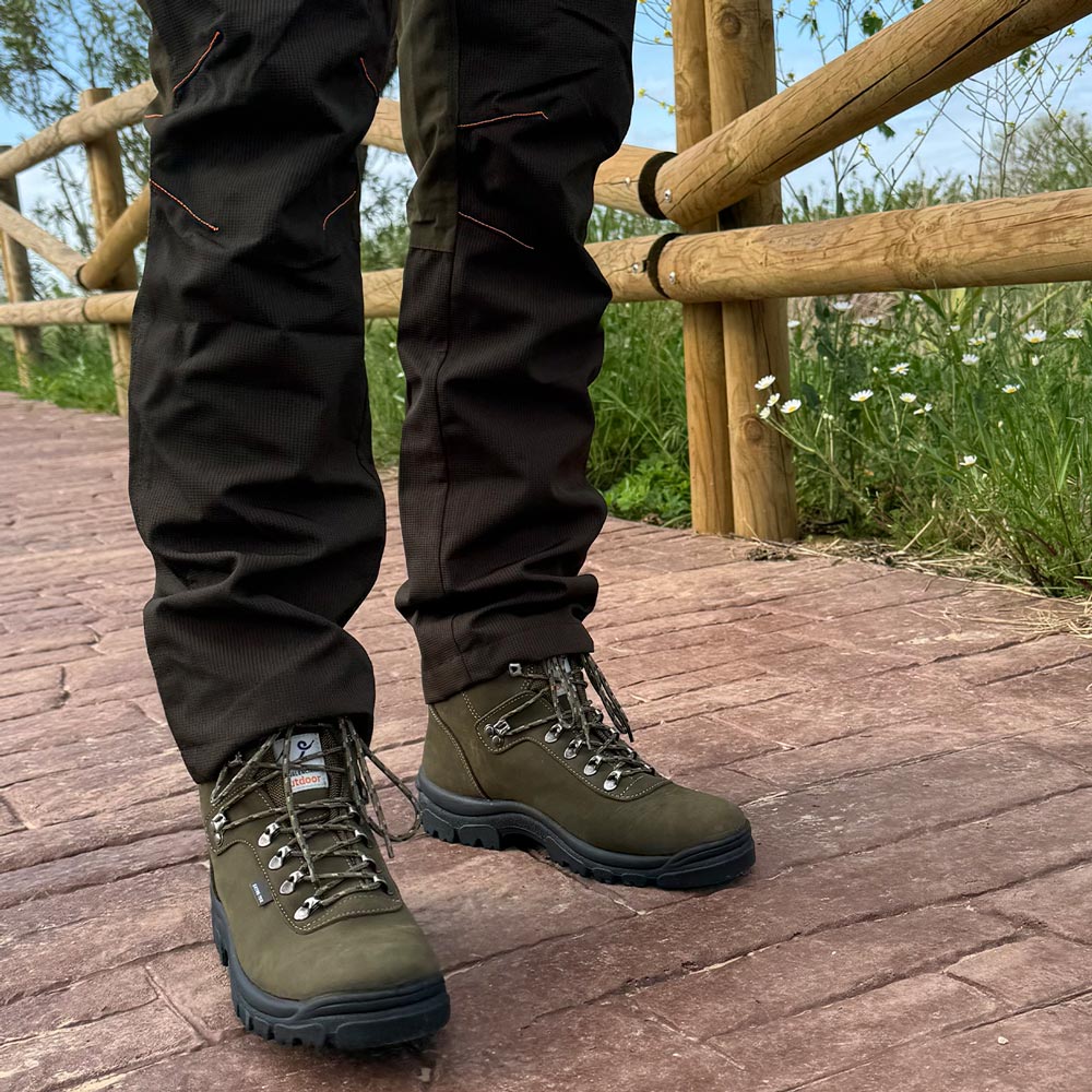 Botas de montaña y trekking Unisex La Valenciana Impermeables Jerte Verde - imagen 11