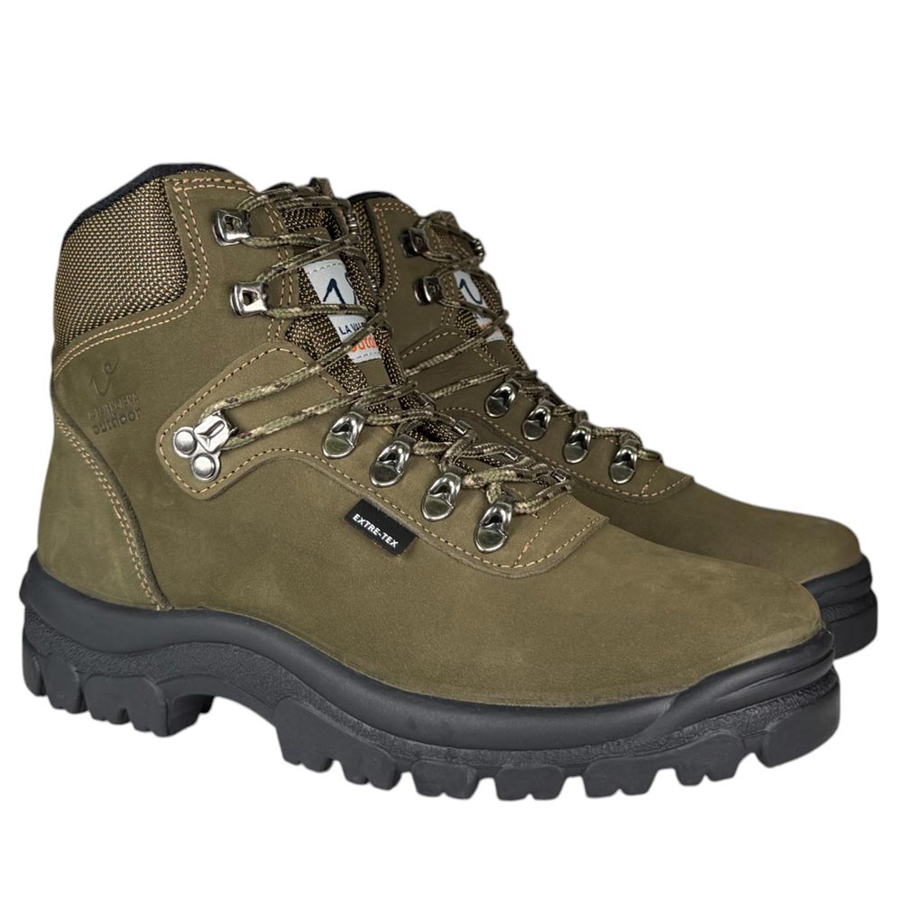 Botas de montaña y trekking Unisex La Valenciana Impermeables Jerte Verde - imagen 3