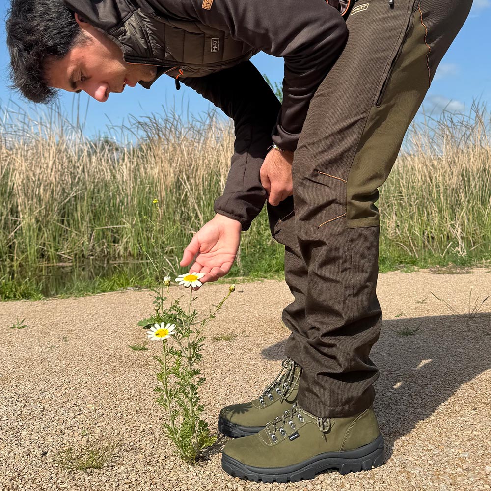 Botas de montaña y trekking Unisex La Valenciana Impermeables Jerte Verde - imagen 6