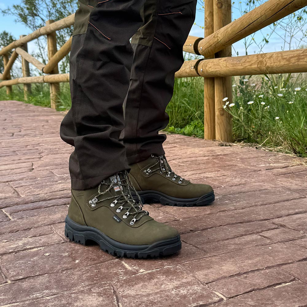 Botas de montaña y trekking Unisex La Valenciana Impermeables Jerte Verde - imagen 14