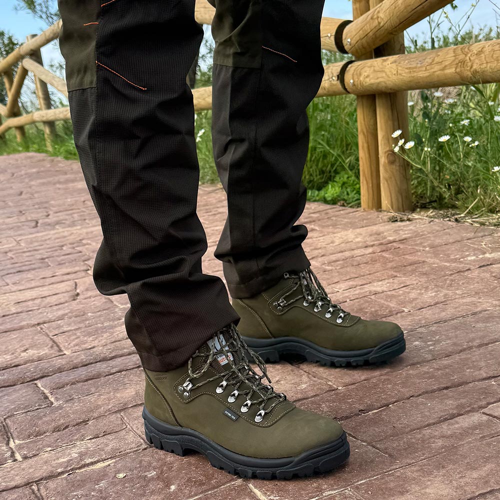 Botas de montaña y trekking Unisex La Valenciana Impermeables Jerte Verde - imagen 10