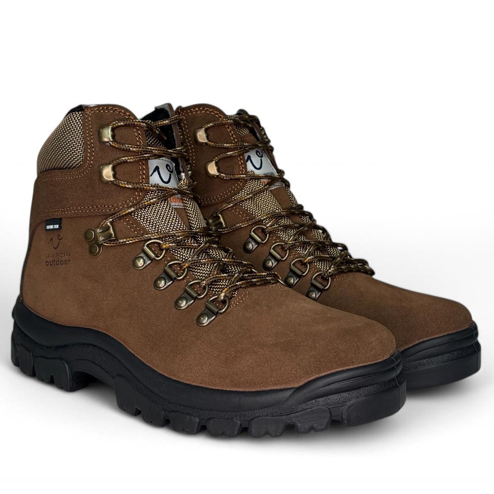 Botas de montaña y trekking Unisex La Valenciana Impermeables Tajo Marrón - imagen 3