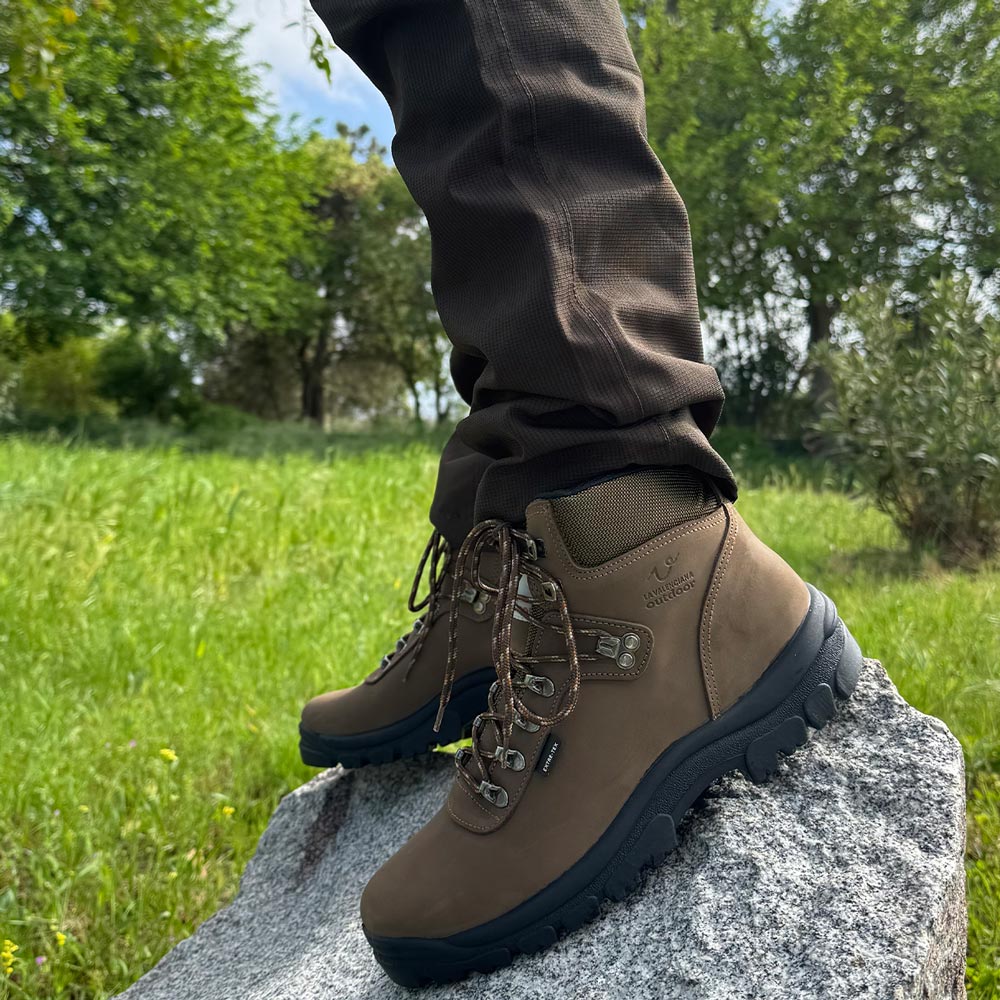 Botas de montaña y trekking Unisex La Valenciana Impermeables Villuercas Marrón - imagen 6