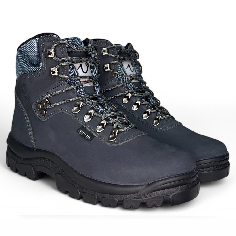 Botas de montaña y trekking Unisex La Valenciana Impermeables Yuste Gris - imagen 3