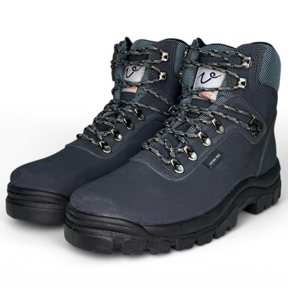 Botas de montaña y trekking Unisex La Valenciana Impermeables Yuste Gris - imagen 5