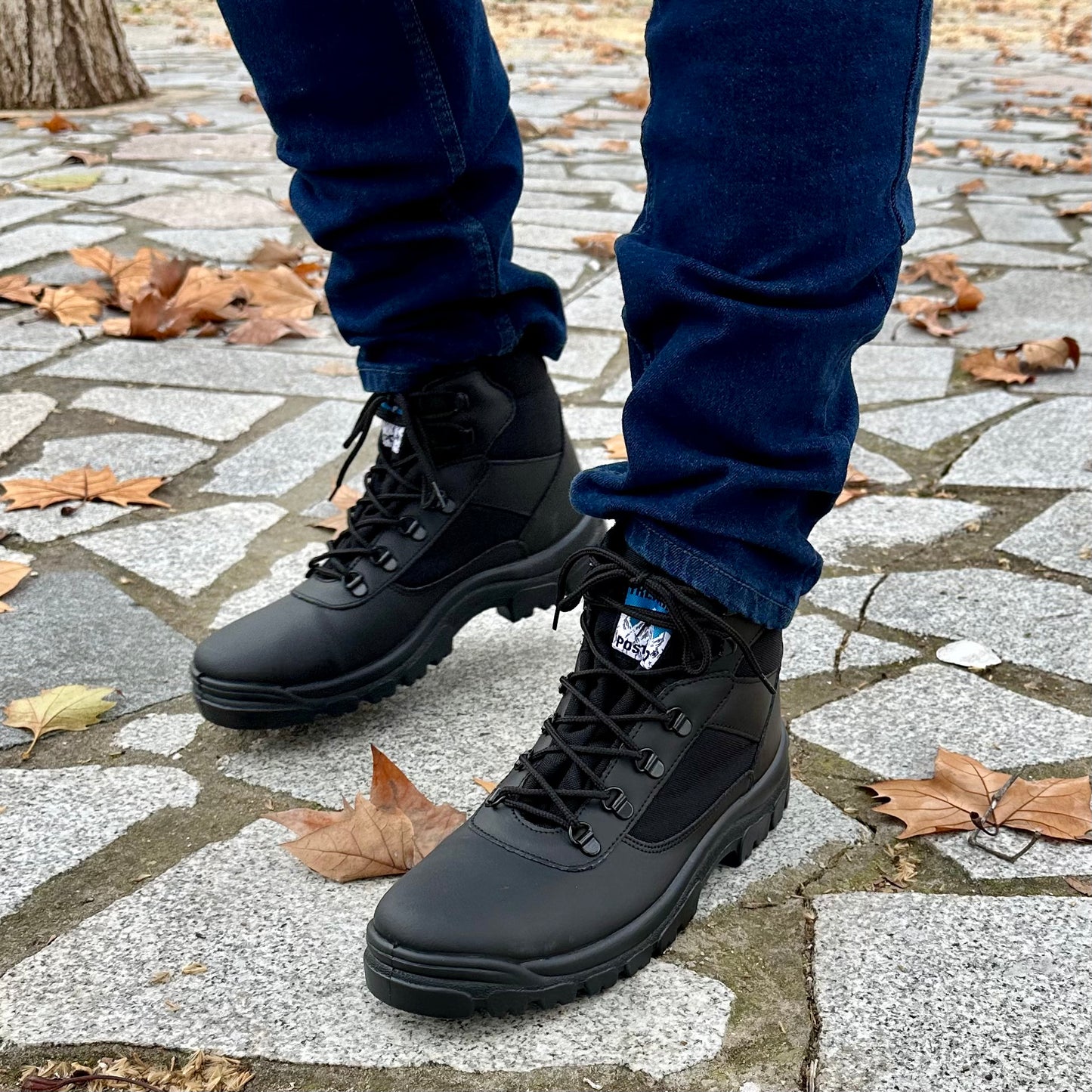 Botas de montaña y trekking Unisex Postigo Boxcalf Negro - imagen 2