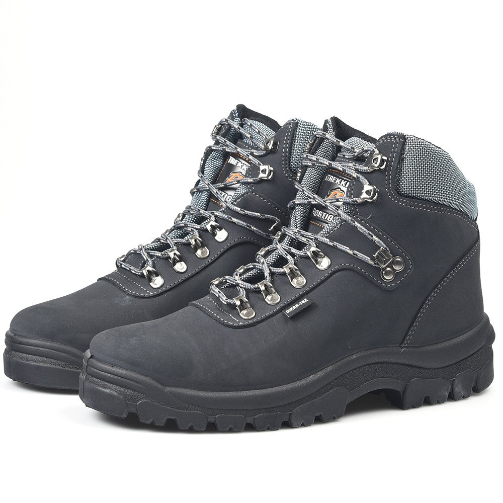 Botas de montaña y trekking Unisex Postigo Impermeables Nobuck Gris - imagen 4