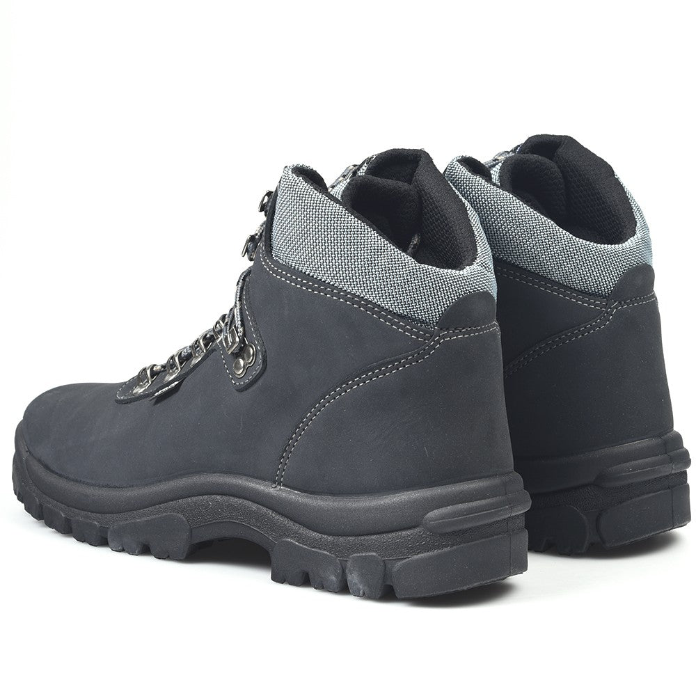 Botas de montaña y trekking Unisex Postigo Impermeables Nobuck Gris - imagen 5