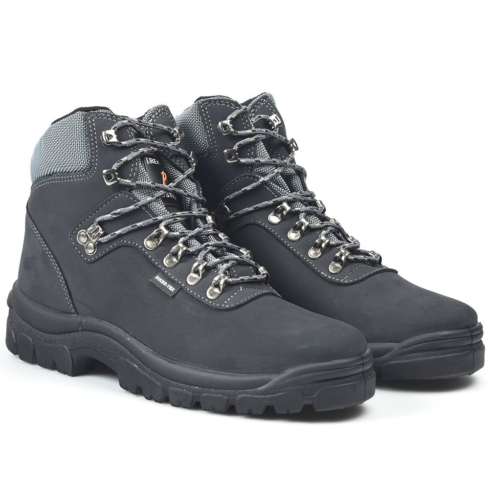Botas de montaña y trekking Unisex Postigo Impermeables Nobuck Gris - imagen 3