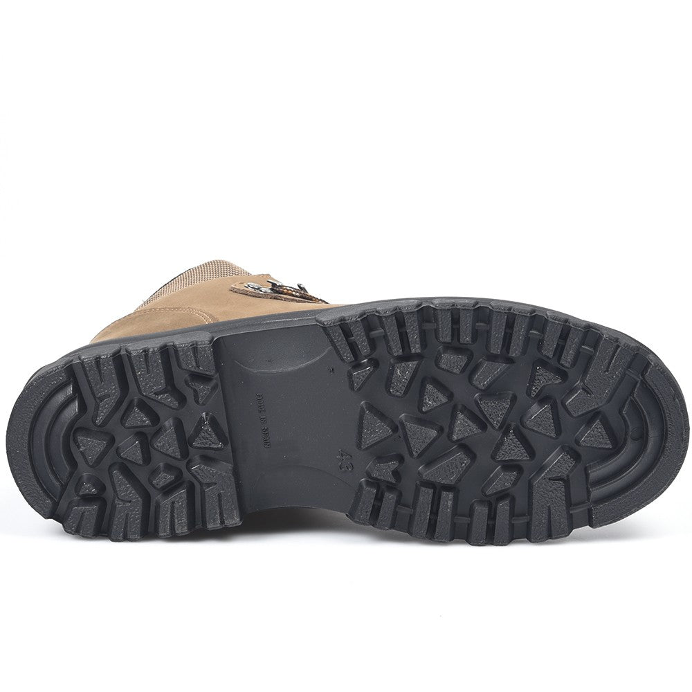 Botas de montaña y trekking Unisex Postigo Impermeables Nobuck Marrón - imagen 6