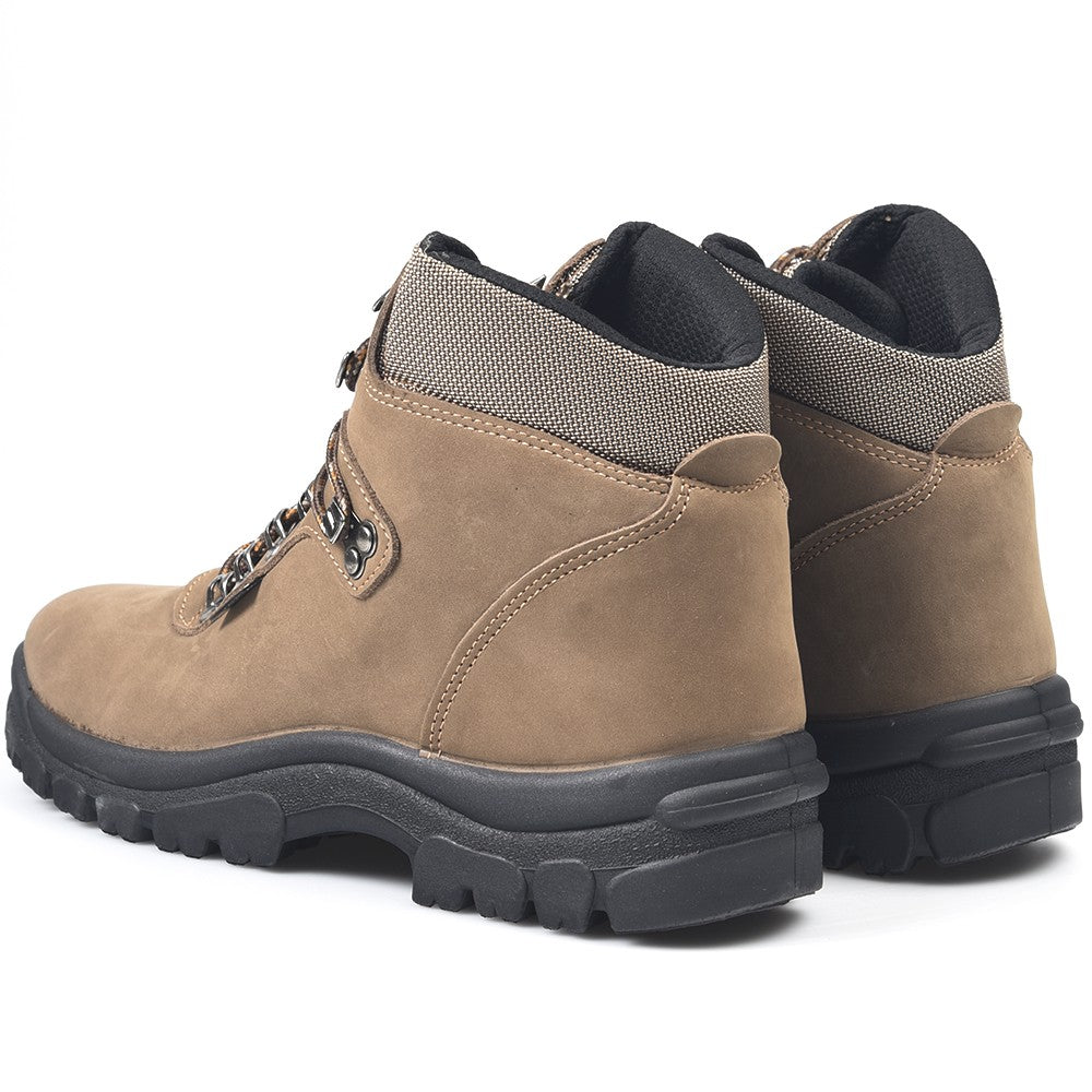 Botas de montaña y trekking Unisex Postigo Impermeables Nobuck Marrón - imagen 5