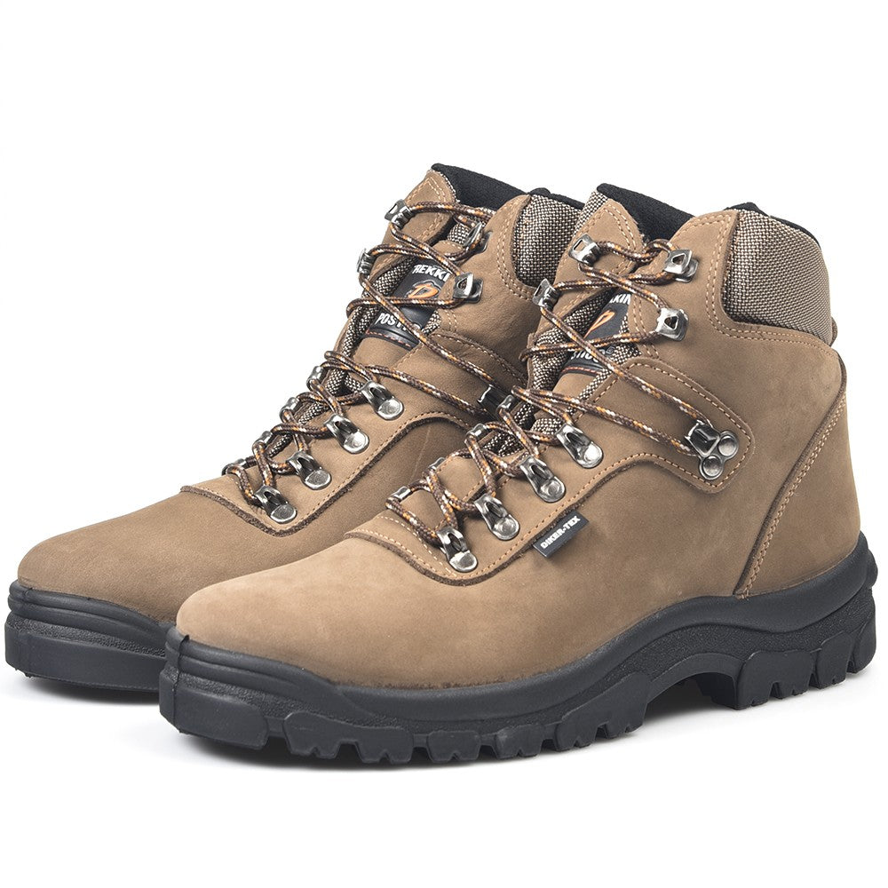 Botas de montaña y trekking Unisex Postigo Impermeables Nobuck Marrón - imagen 4