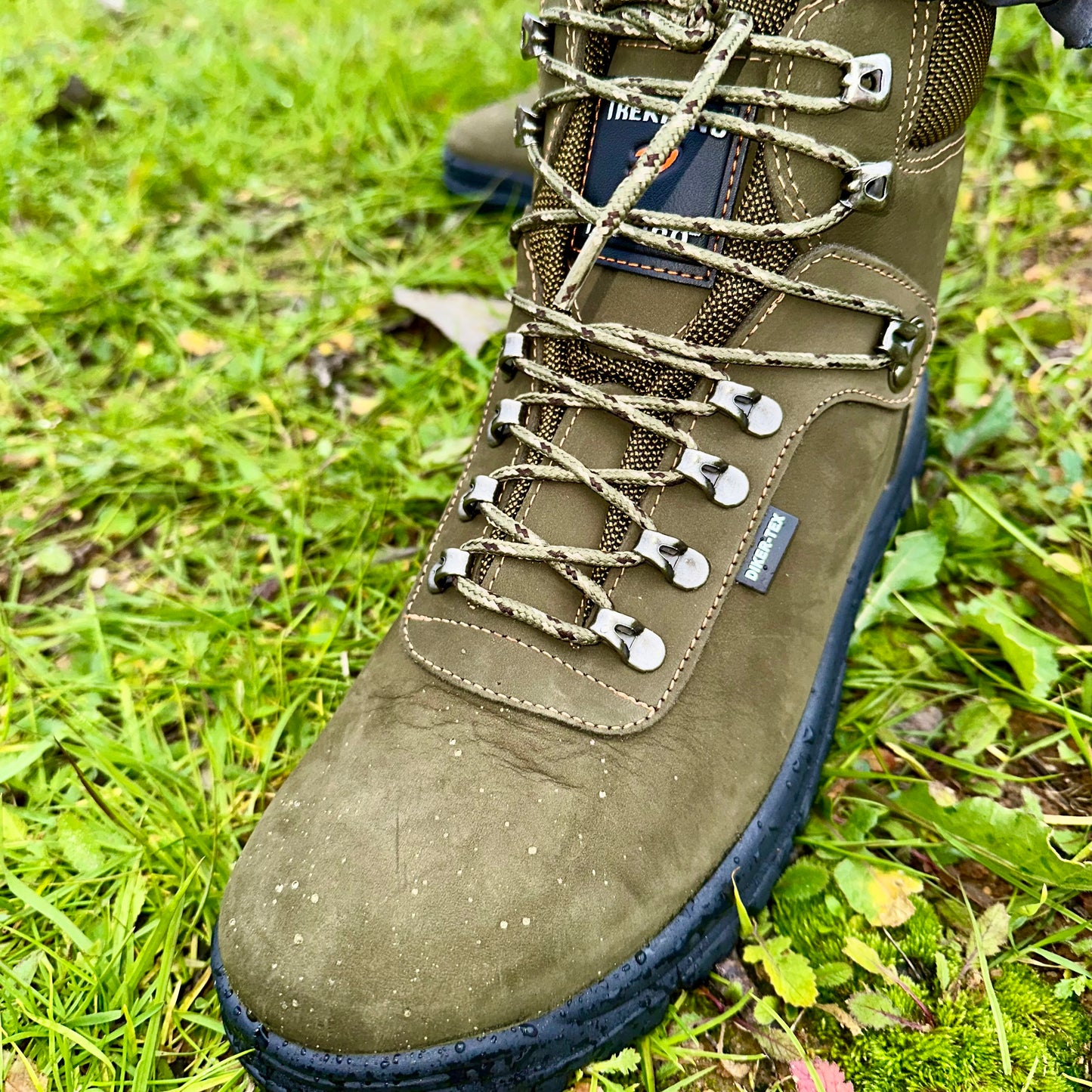 Botas de montaña y trekking Unisex Postigo Impermeables Nobuck Verde - imagen 8