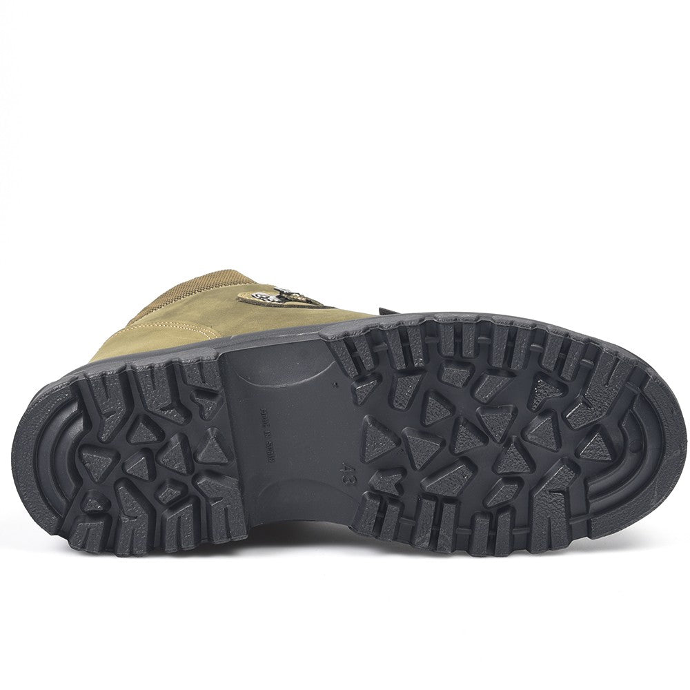 Botas de montaña y trekking Unisex Postigo Impermeables Nobuck Verde - imagen 6