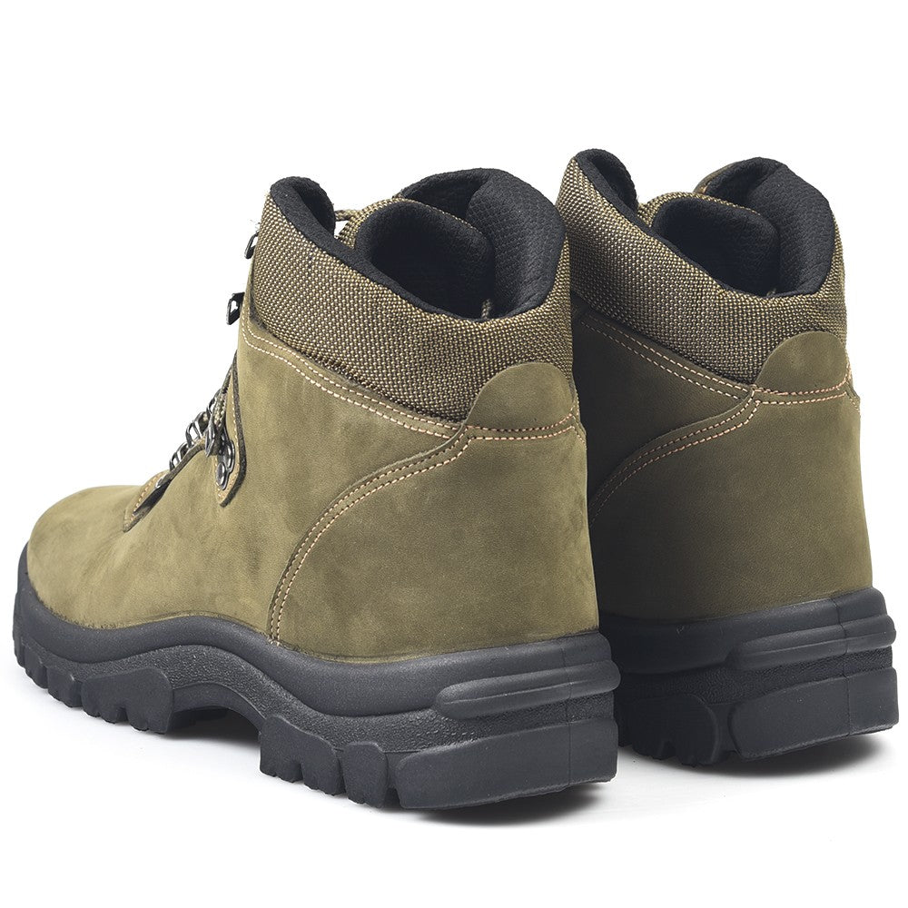 Botas de montaña y trekking Unisex Postigo Impermeables Nobuck Verde - imagen 5