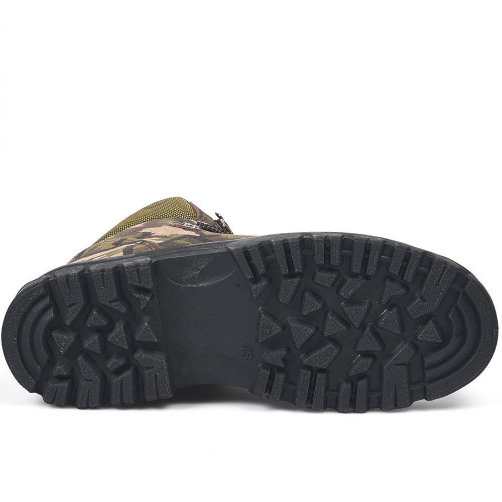 Botas de montaña y trekking Unisex Postigo Impermeables Piel Camuflaje - imagen 6