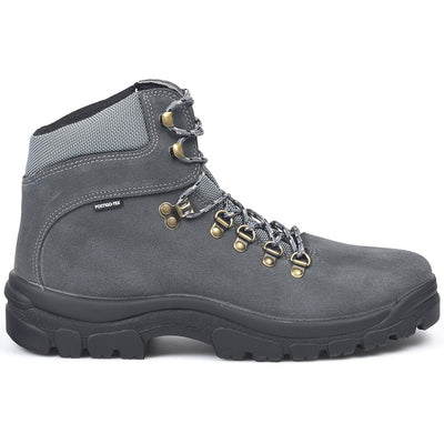 Botas de montaña y trekking Unisex Postigo Impermeables Piel Gris