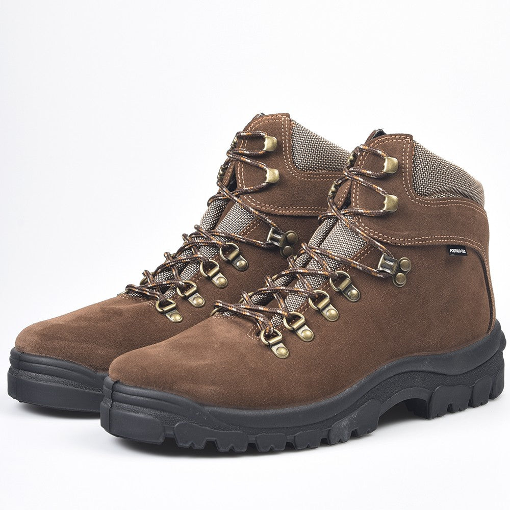 Botas de montaña y trekking Unisex Postigo Impermeables Piel Marrón - imagen 4