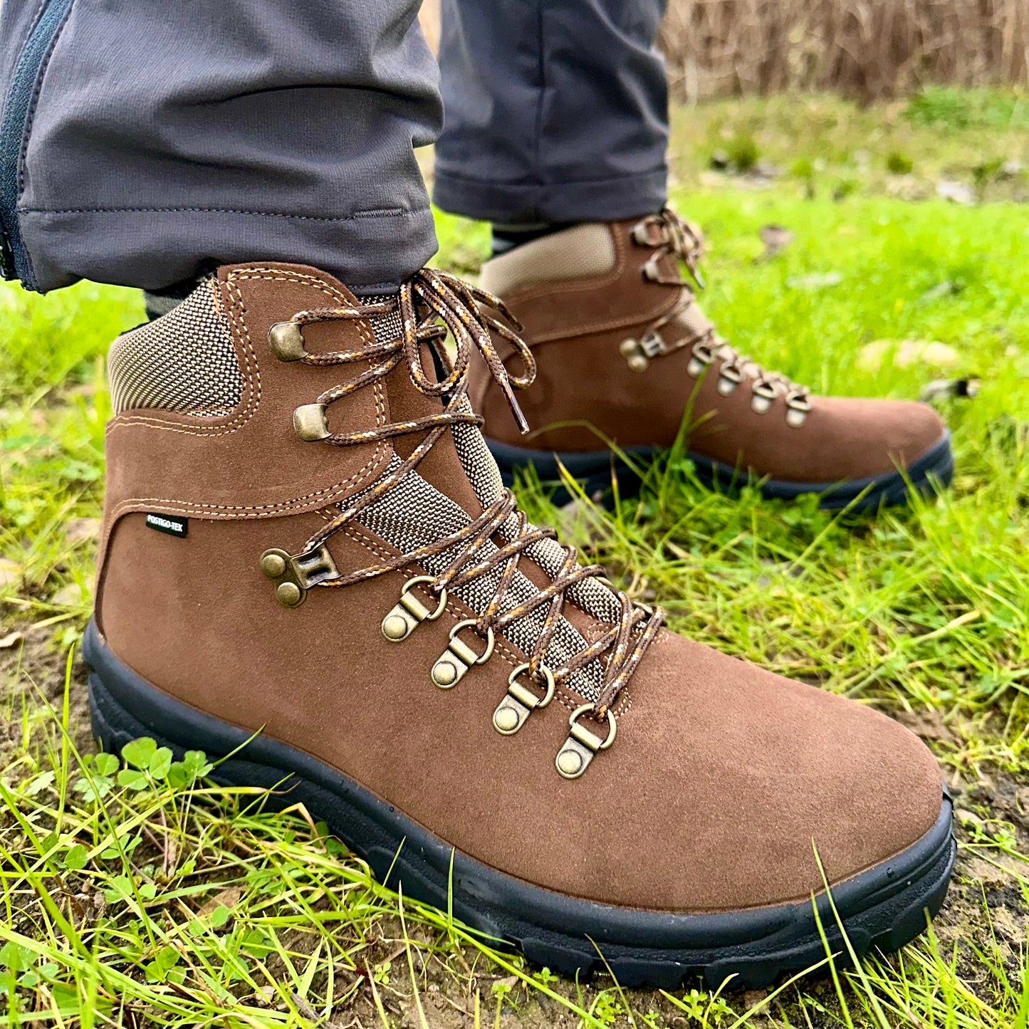 Botas de montaña y trekking Unisex Postigo Impermeables Piel Marrón - imagen 2