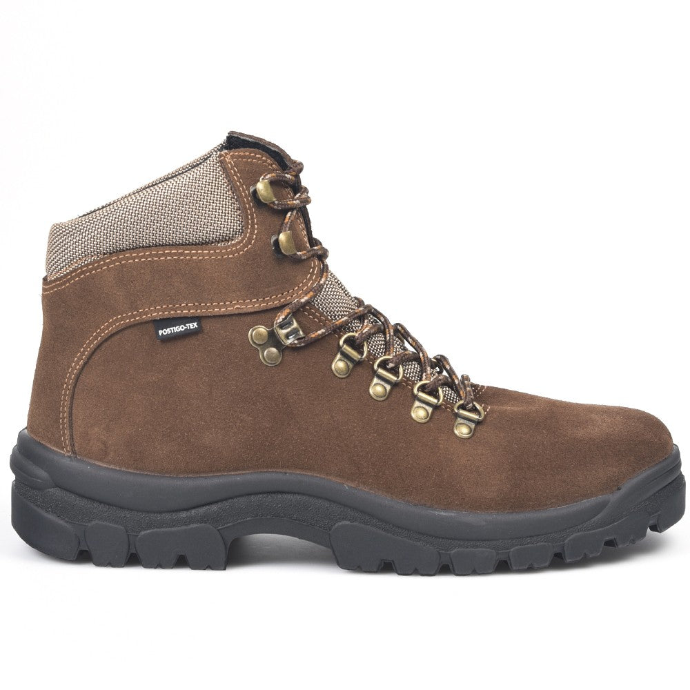 Botas de montaña y trekking Unisex Postigo Impermeables Piel Marrón - imagen 1