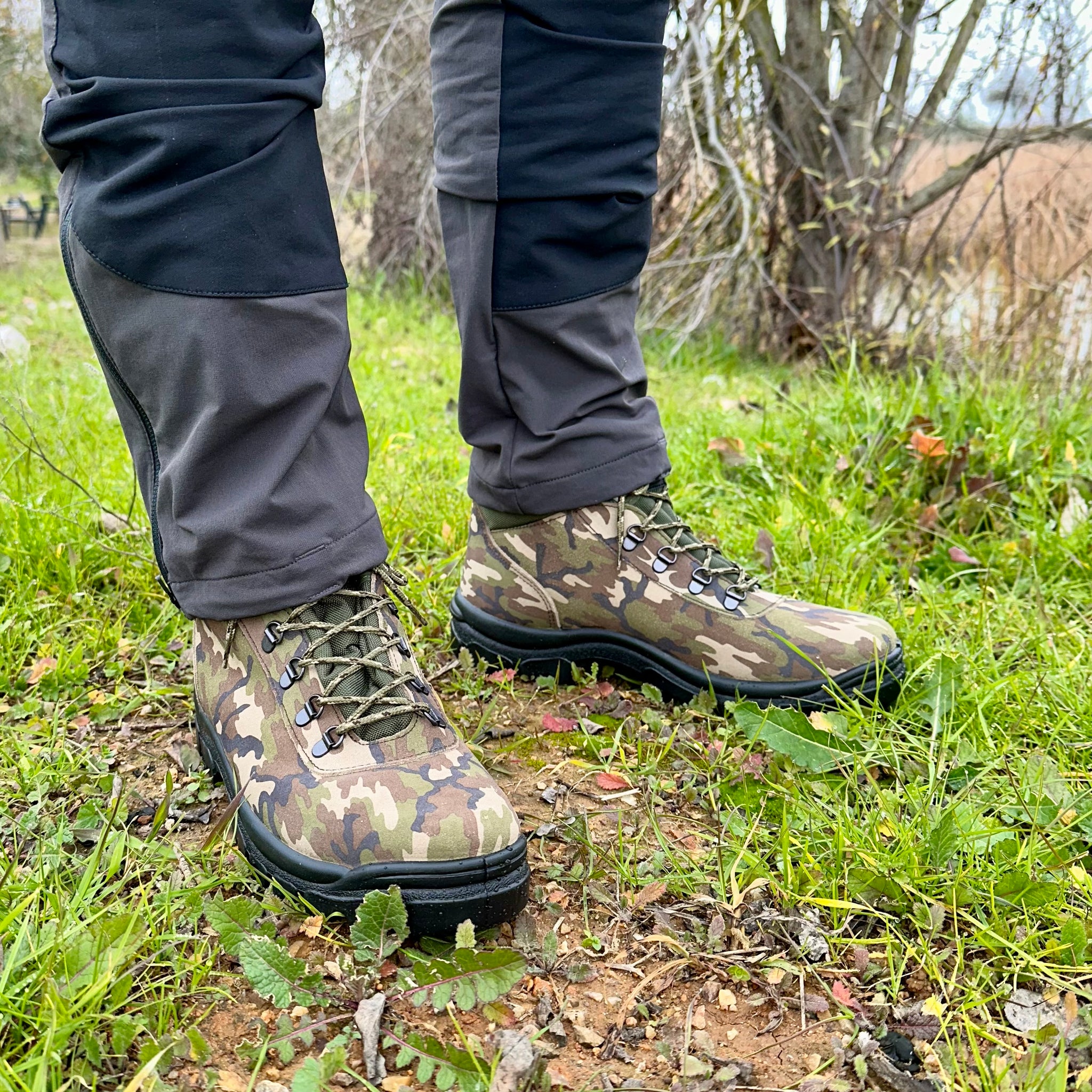 Botas de montaña y trekking Unisex Postigo Piel Camuflaje - imagen 7