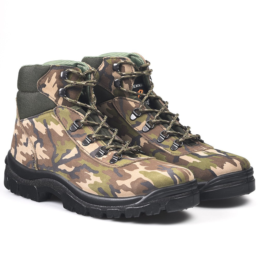 Botas de montaña y trekking Unisex Postigo Piel Camuflaje - imagen 3