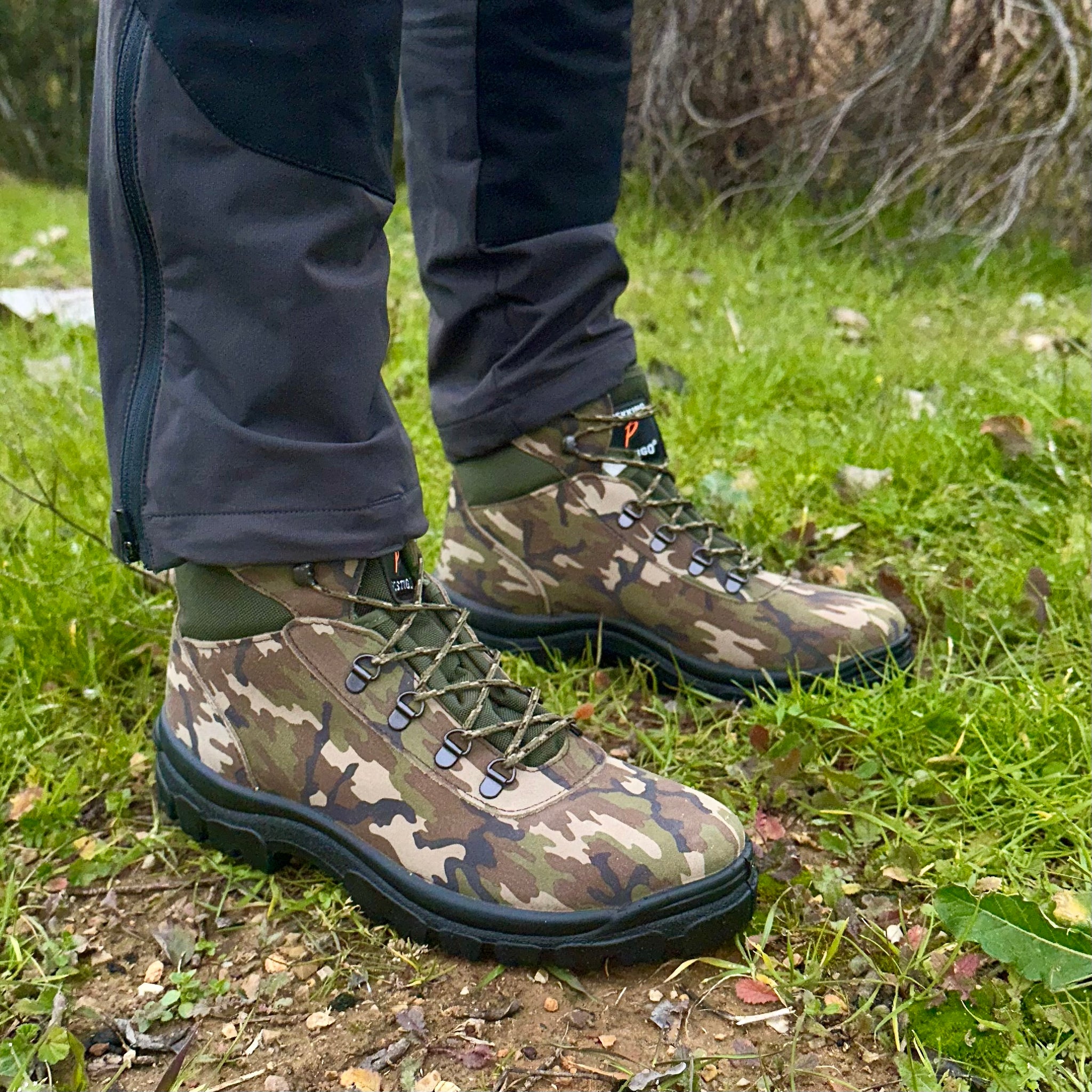 Botas de montaña y trekking Unisex Postigo Piel Camuflaje - imagen 2